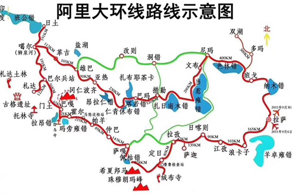 西藏阿里环线
